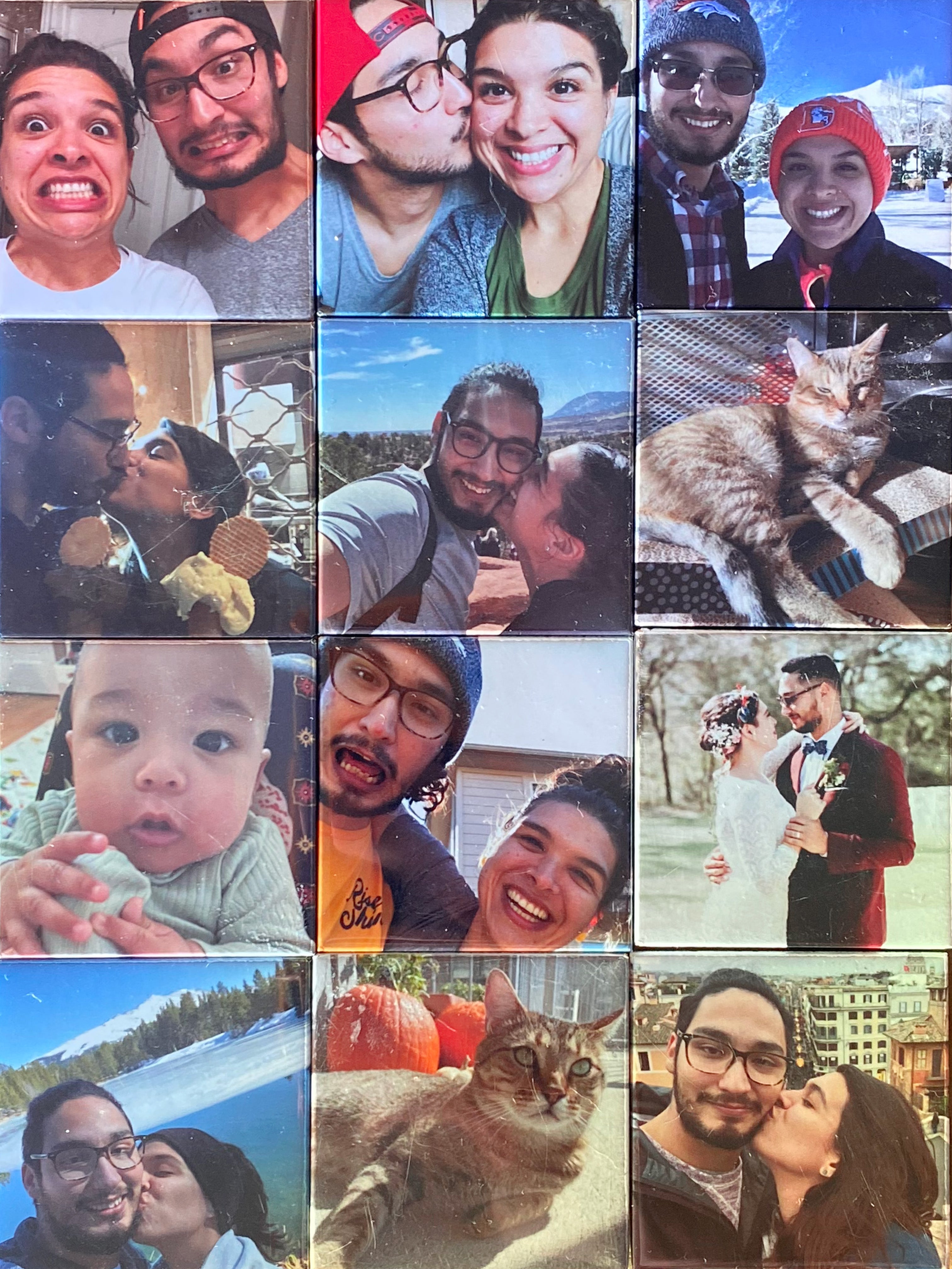 2"x2" Custom Photo Magnets