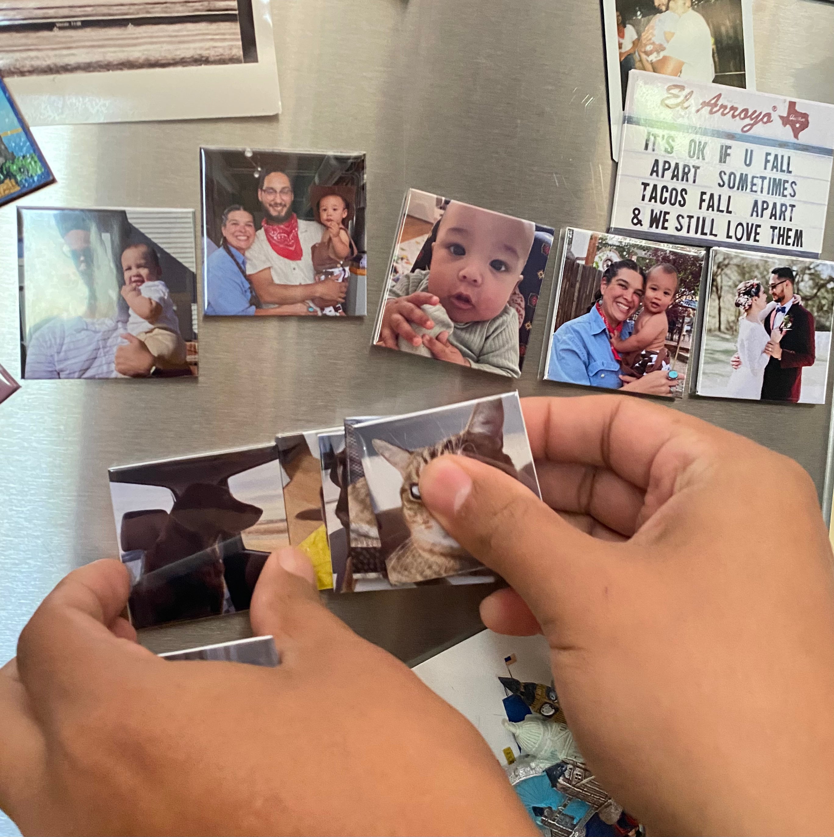 2"x2" Custom Photo Magnets