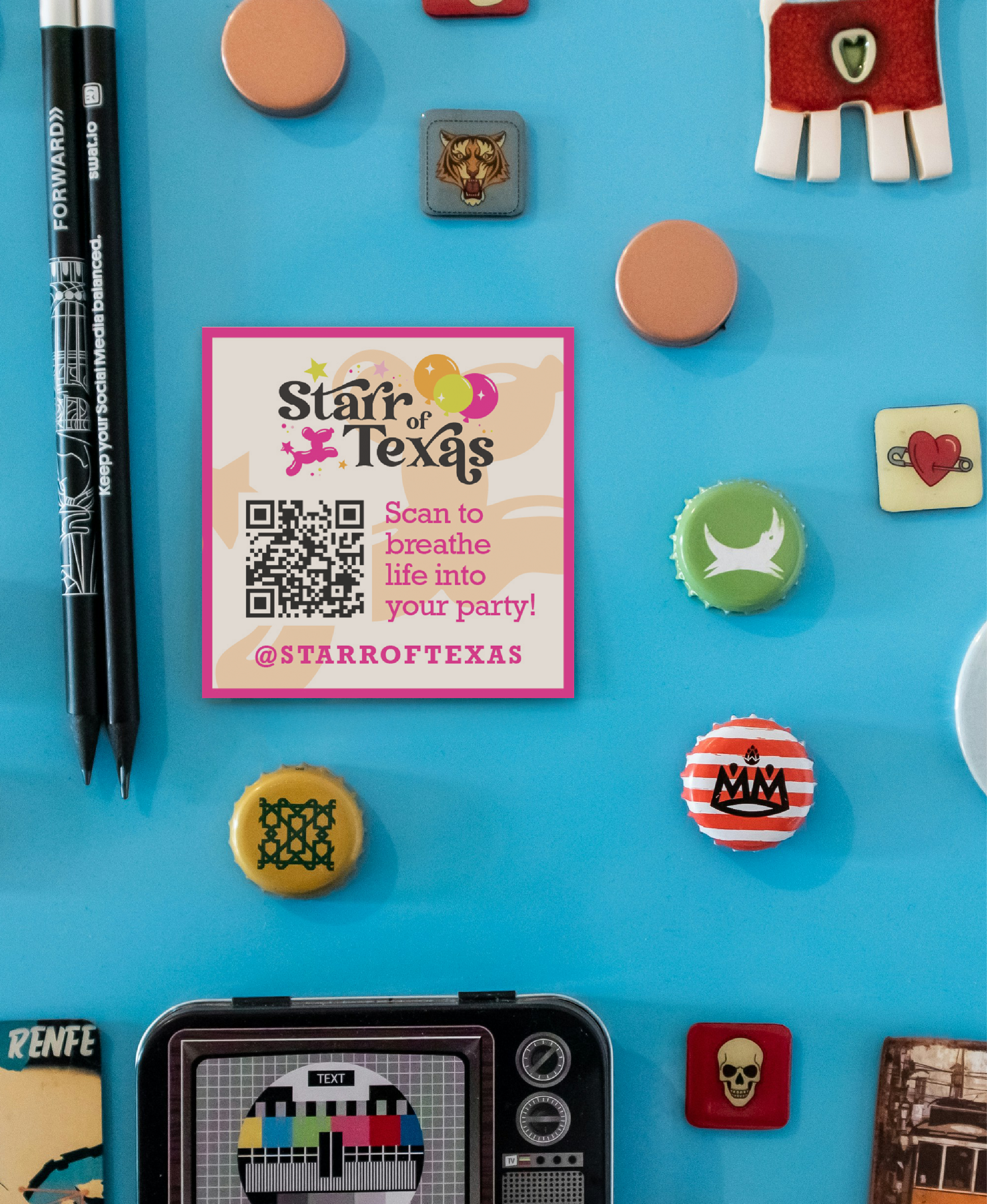 2"x2" Custom Branded Magnets
